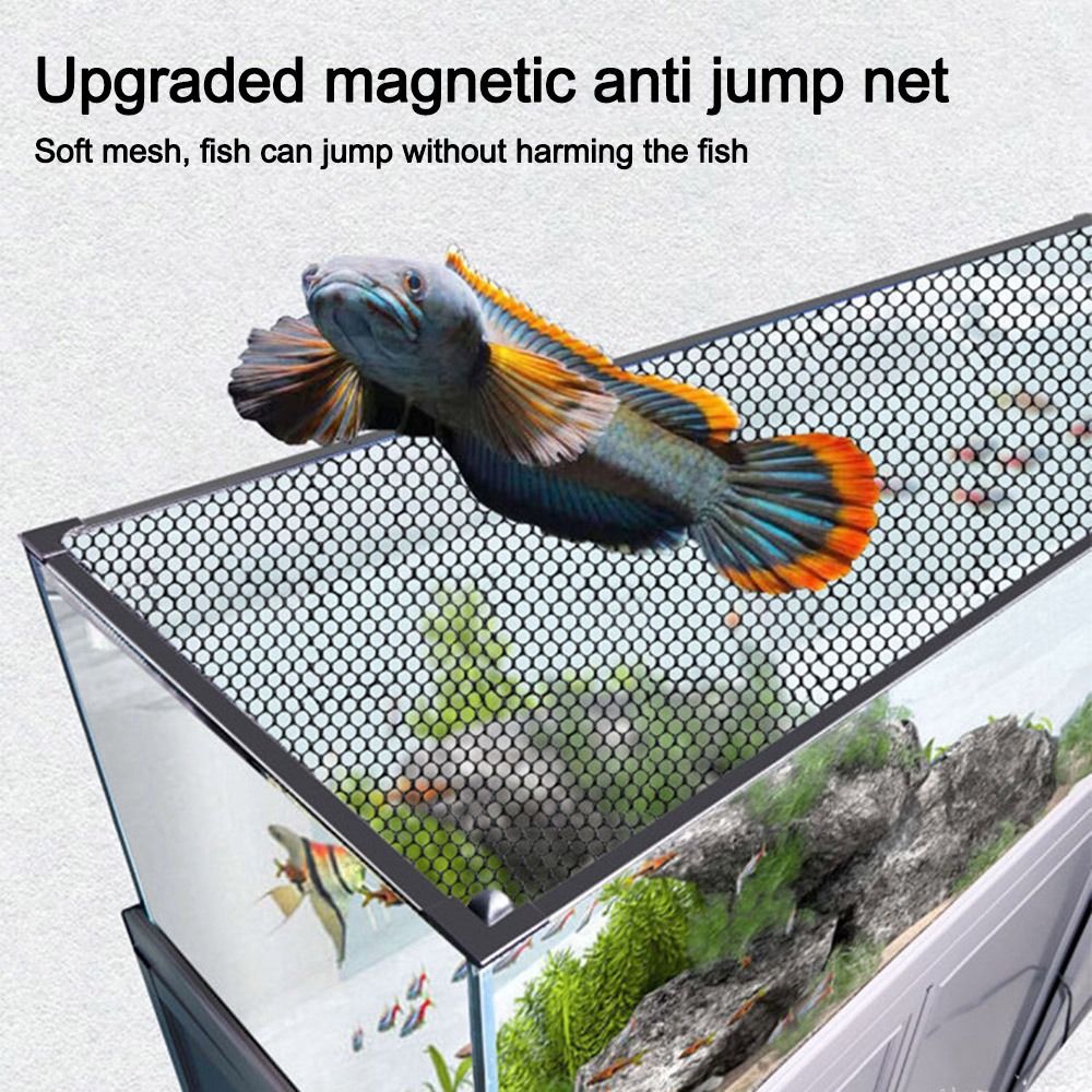 Aquarium Fish Jumping - Sturdy Magnetic Fish Tank Lid Cover