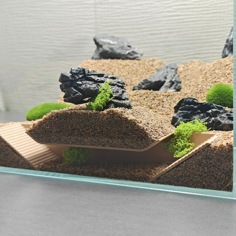 Aquarium Fish Games - Aquarium Hideouts Shelter, Underground Cave Stepped
