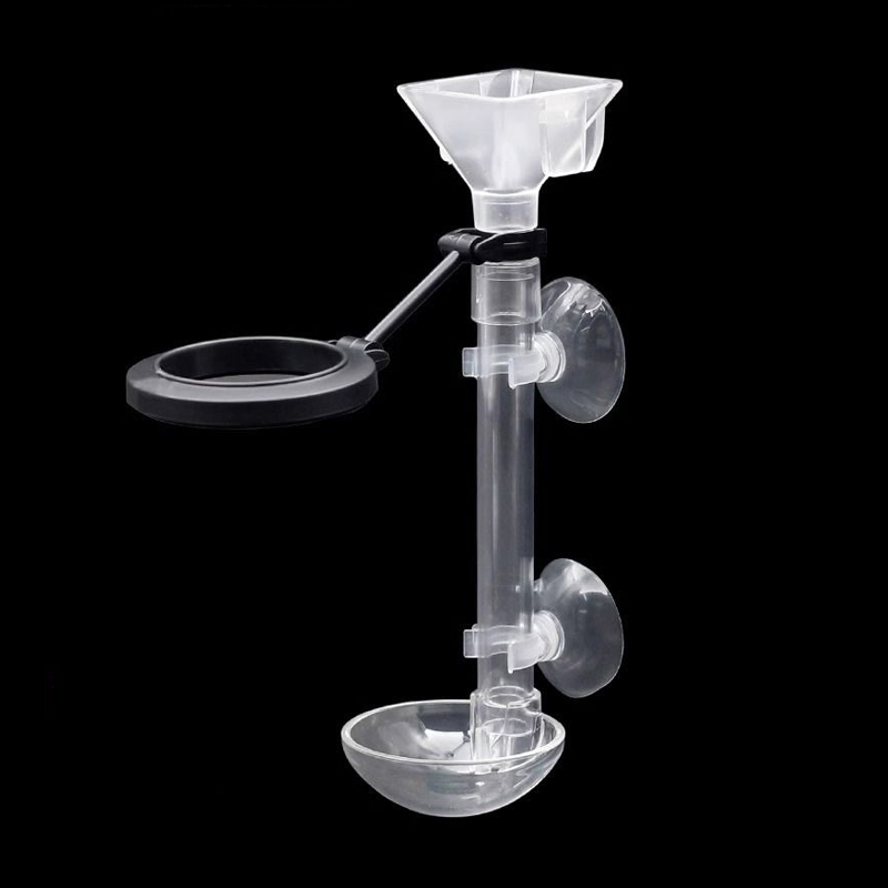 Aquarium Fish Feeder - Acrylic Aquarium Fish Feeder Transparent Tube