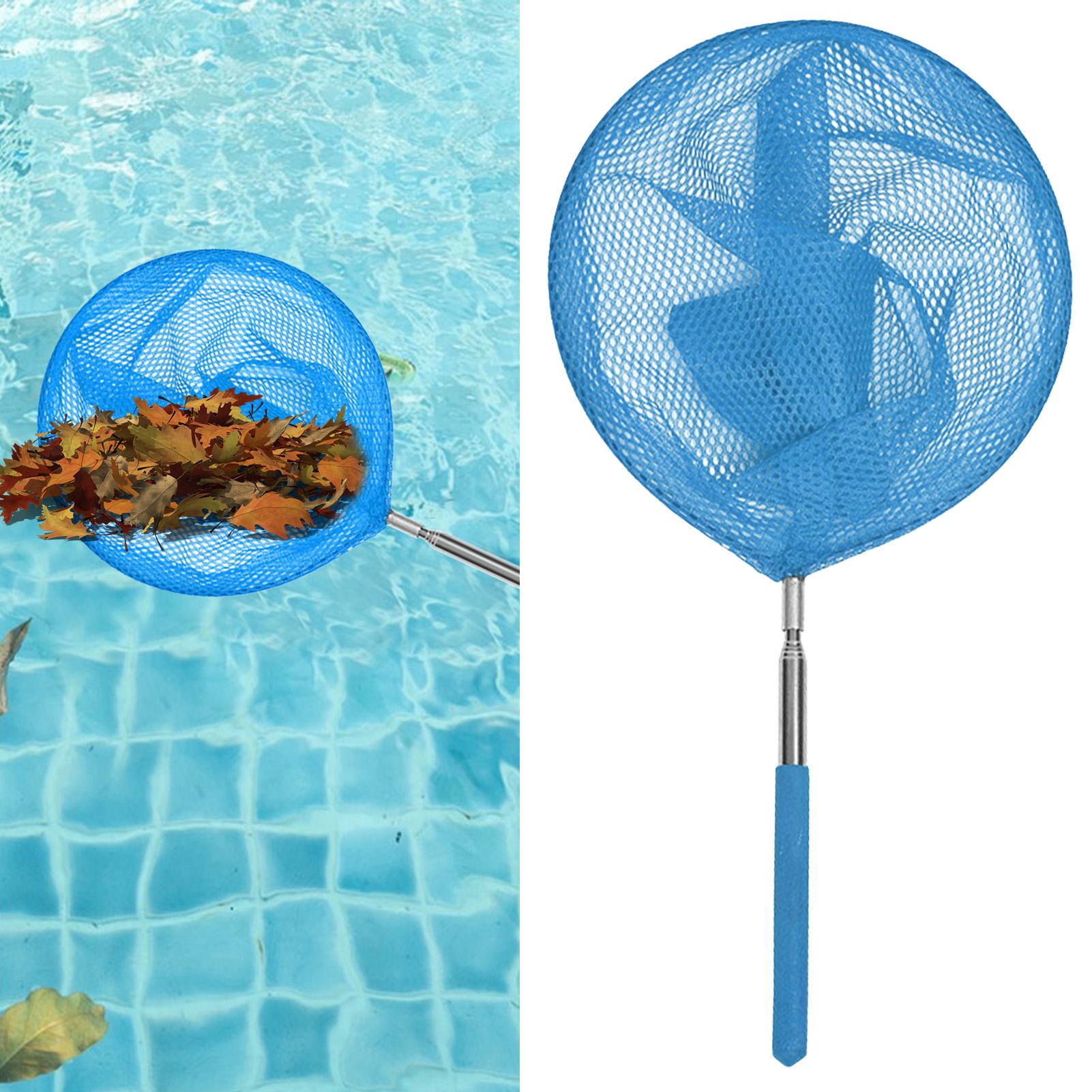 Cleaner Fish Aquarium - Stainless steel telescopic pool cleaner net,