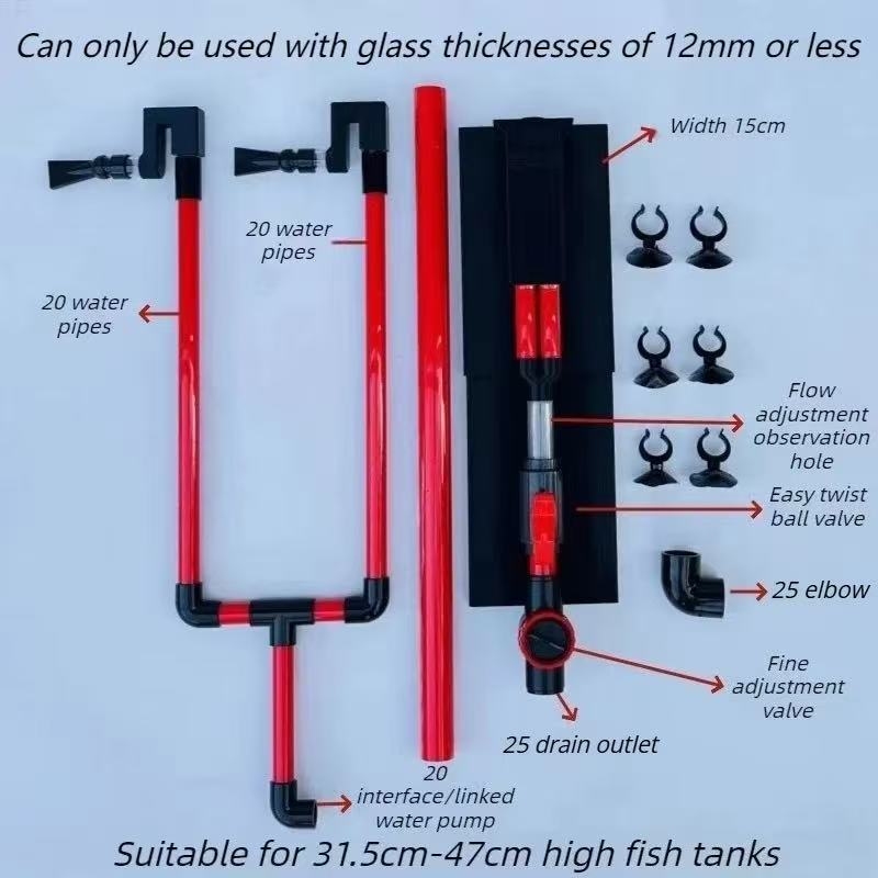 Siphon Aquarium Filter Double  - Cleaner Fish Aquarium review and price