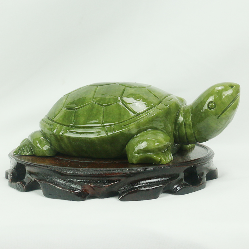 Natural Jade/turtle Sculpture/ - Aquarium Fish Tank Price review and price