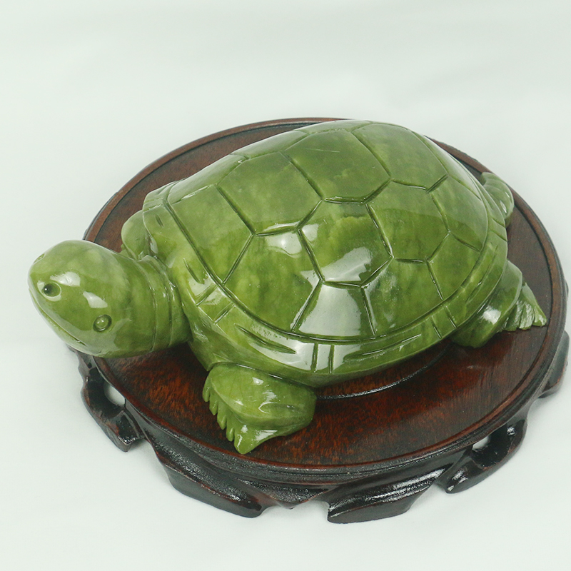 Natural Jade/turtle Sculpture/ - Aquarium Fish Tank Price review and price