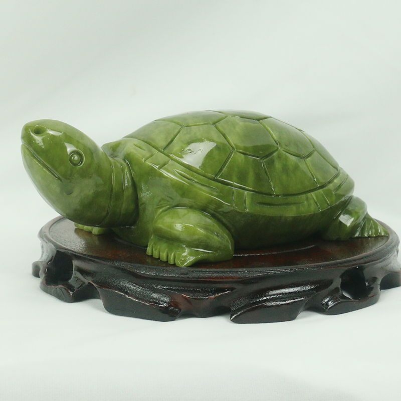 Natural Jade/turtle Sculpture/ - Aquarium Fish Tank Price review and price