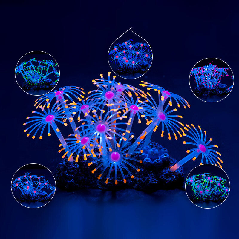 Silicone Glowing Landscape Art - Aquarium Fish Games review and price