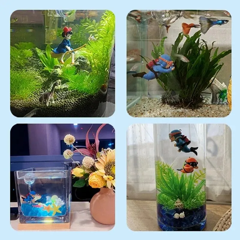 Fish Tank Diver Ornaments Land - Aquarium Fish Games review and price