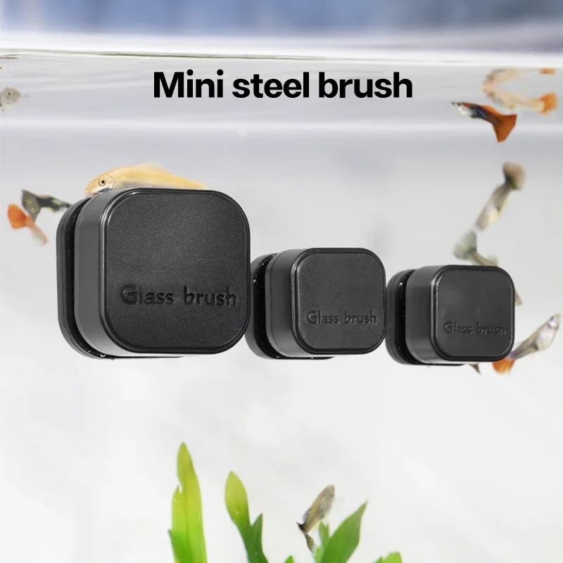 Mini Square Magnetic Brush Aqu - Cleaner Fish Aquarium review and price