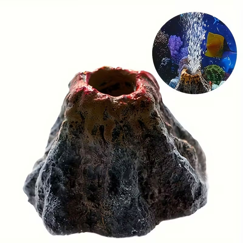 Volcanic Bubble Stone for Aqua - Aquarium Fish Games review and price