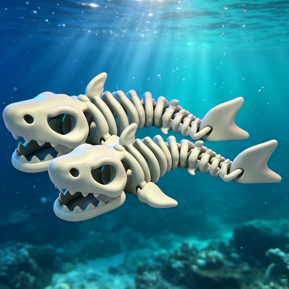Shark Skeleton Aquarium Decor  - Aquarium Fish Tank Price review and price