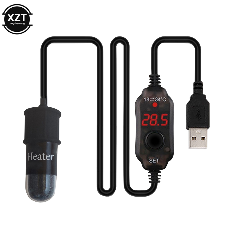 Mini USB Charging Aquarium hea - Aquarium Fish Cold Water review and price