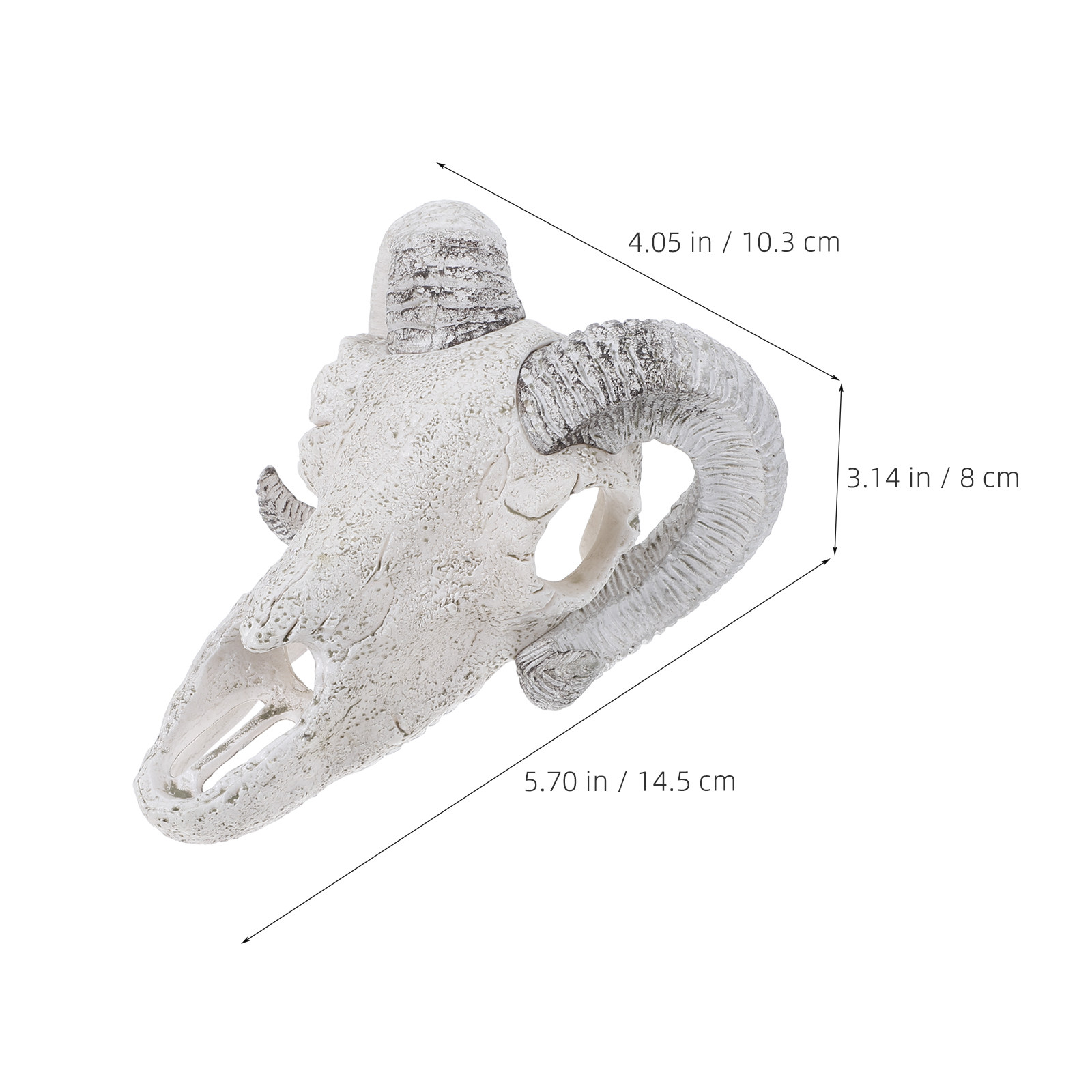 Realistic Bull Skull Hideout A - Aquarium Fish Cave review and price