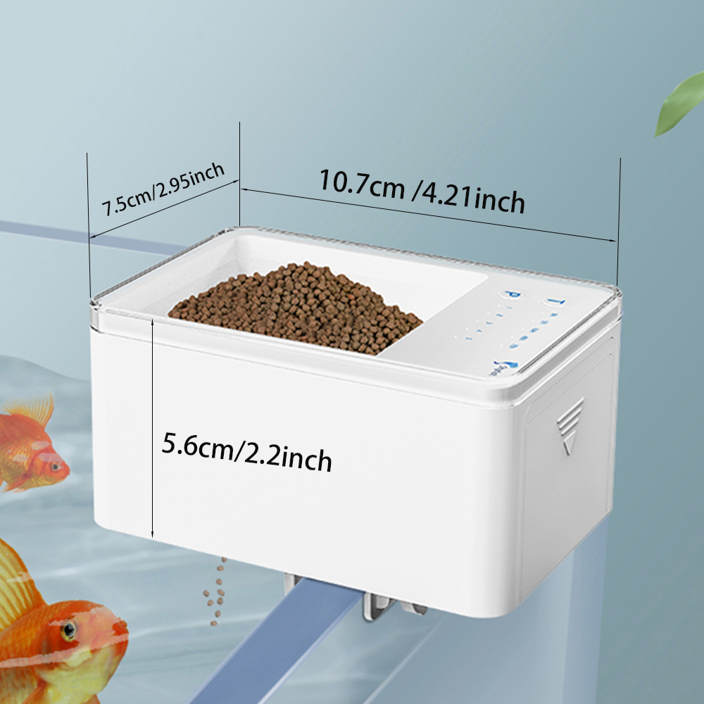 100ML Large Capacity Fish Feed - Aquarium Fish Feeder review and price