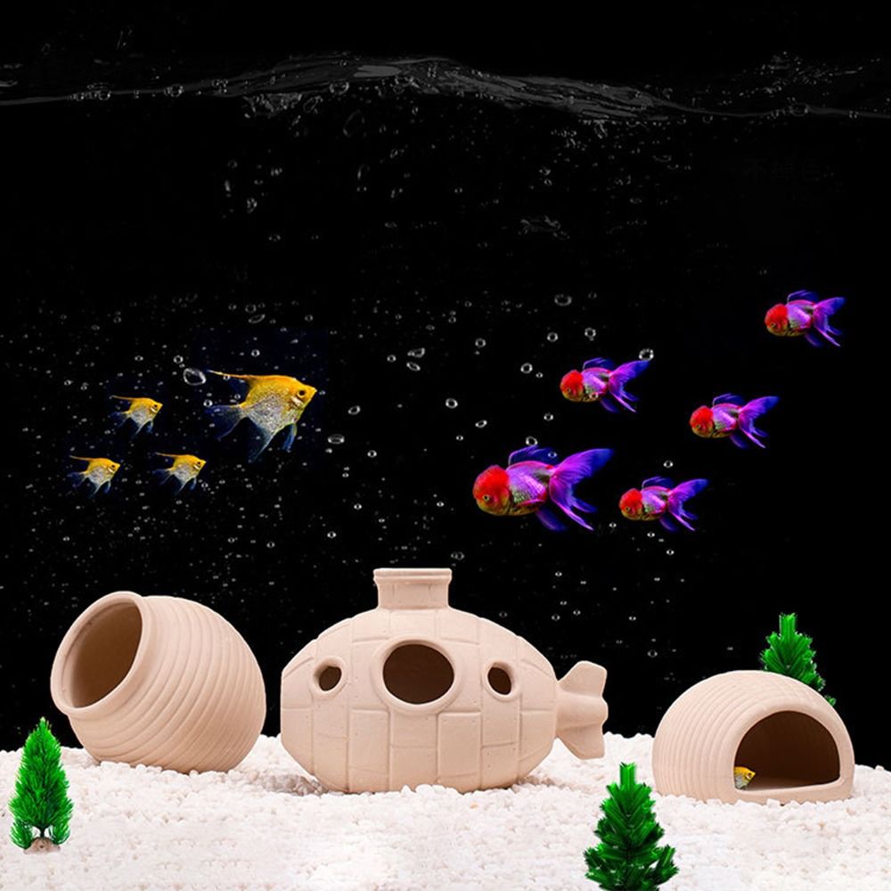 Ceramic Aquarium Shrimp Hideaw - Aquarium Fish Cave review and price