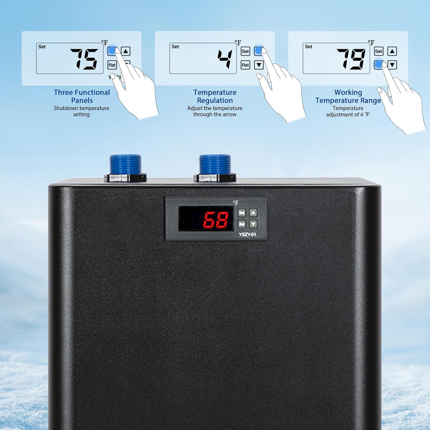 Aquarium Chiller 79 gal 1/3 HP - Aquarium Fish Cold Water review and price
