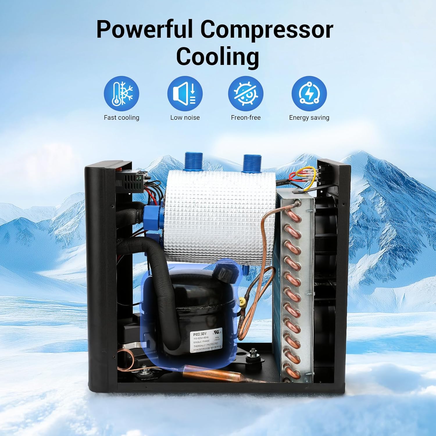 Aquarium Chiller 79 gal 1/3 HP - Aquarium Fish Cold Water review and price
