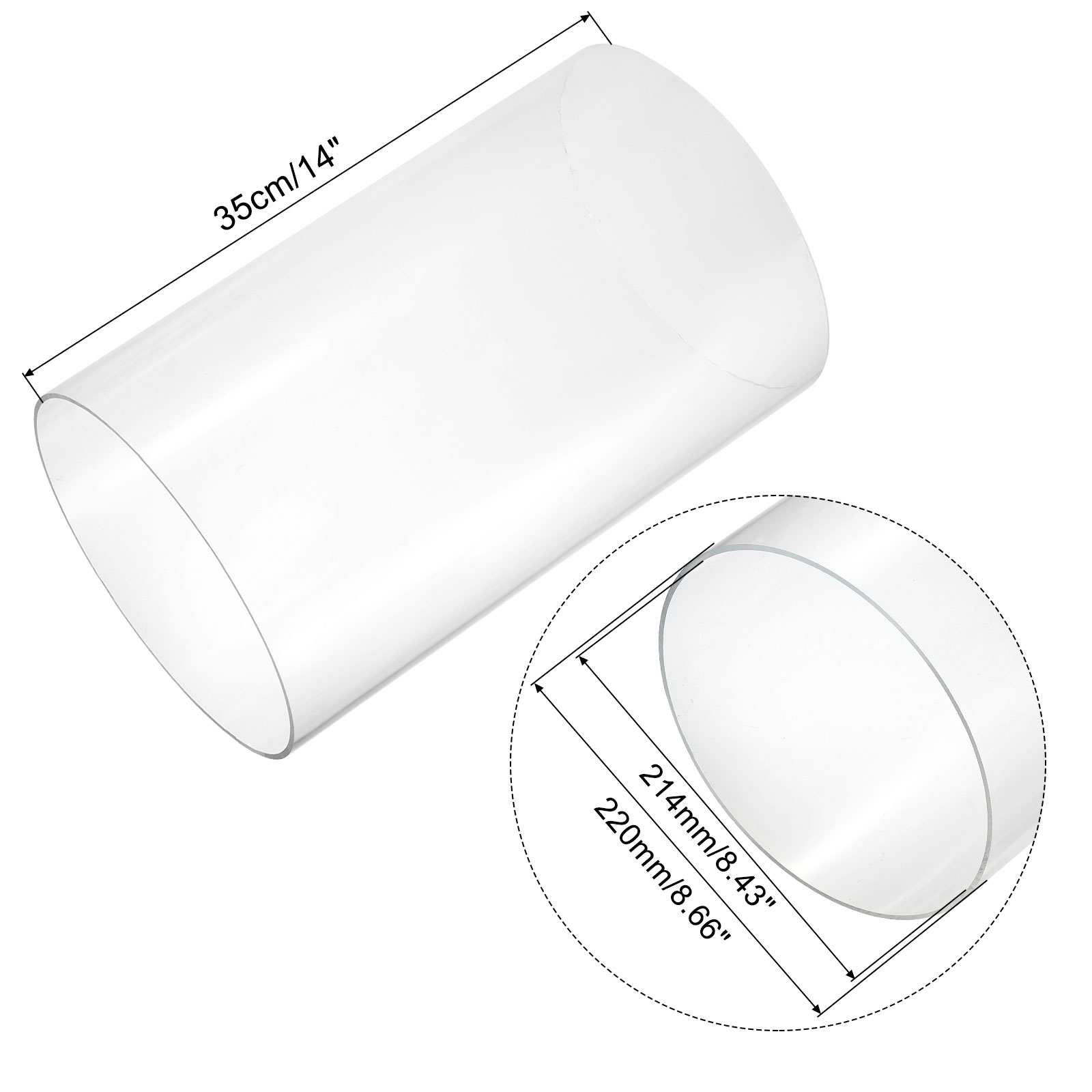 350mm Transparent Acrylic Aqua - Aquarium Fish Cold Water review and price