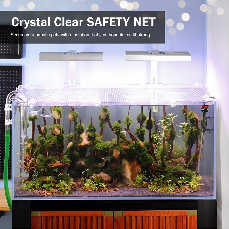 1Pcs Anti Escape Fish Tank Net - Aquarium Fish Jumping review and price