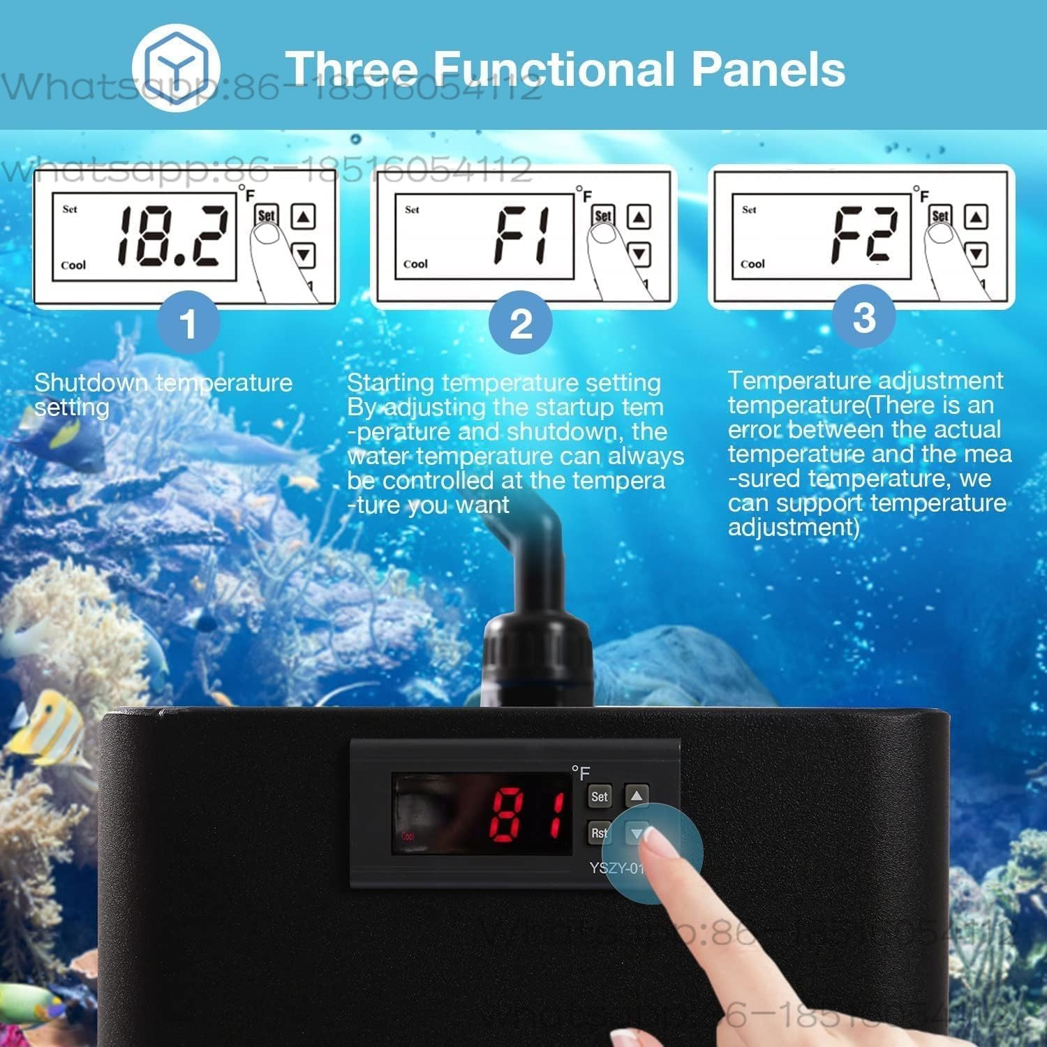 Aquarium Chiller 79gal 1/3 HP  - Aquarium Fish Cold Water review and price