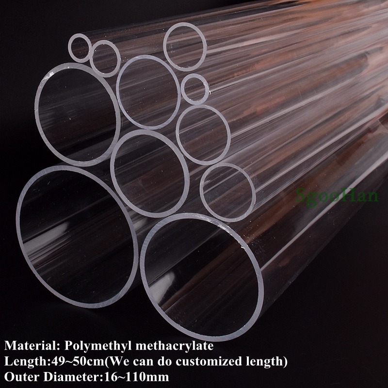2pcs O.D 16~110mm Clear Plexig - Aquarium Fish Long review and price