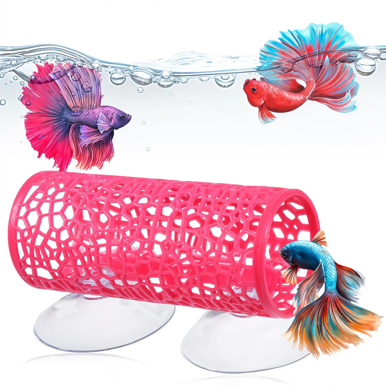 Aquarium Fish Tunnel Toys Bett - Aquarium Fish Feeder review and price