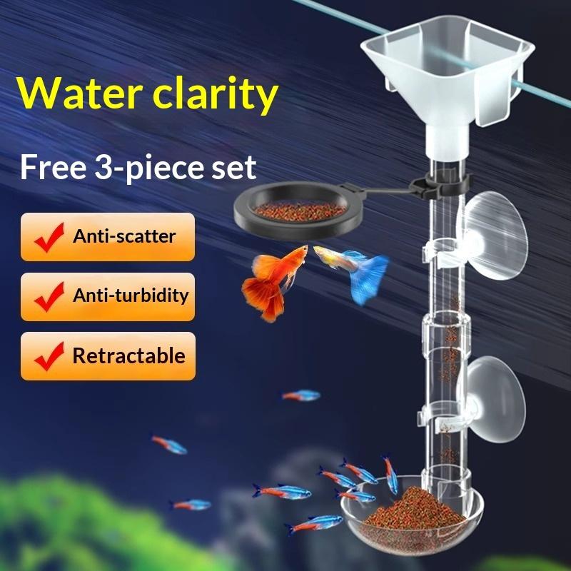 Telescopic Fish Tank Feeding T - Aquarium Fish Feeder review and price