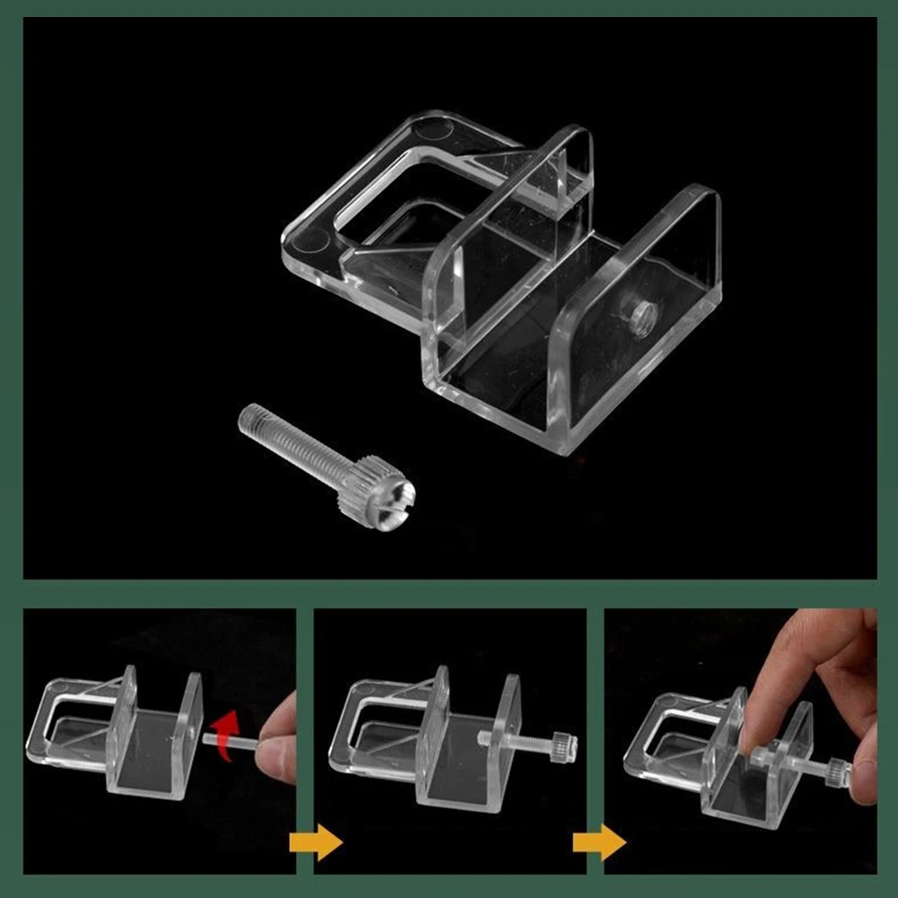 Aquarium Cover Clamp Acrylic F - Aquarium Fish Jumping review and price