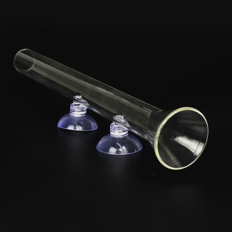 Glass Aquarium Feeder Tube Dis - Aquarium Fish Feeder review and price