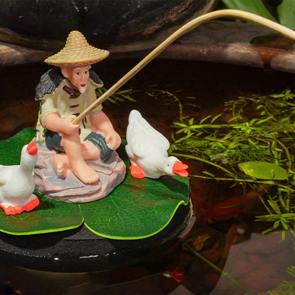 Fishing Rockery Aquarium Sculp - Fish Aquarium Guide review and price