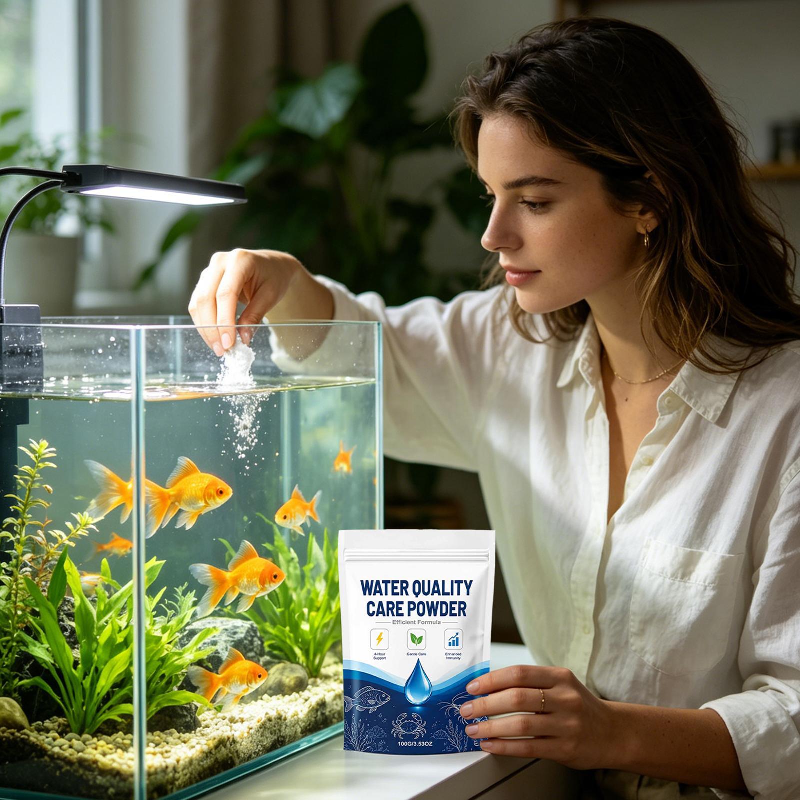 100g Aquarium Water Clarifier  - Aquarium Fish Long review and price