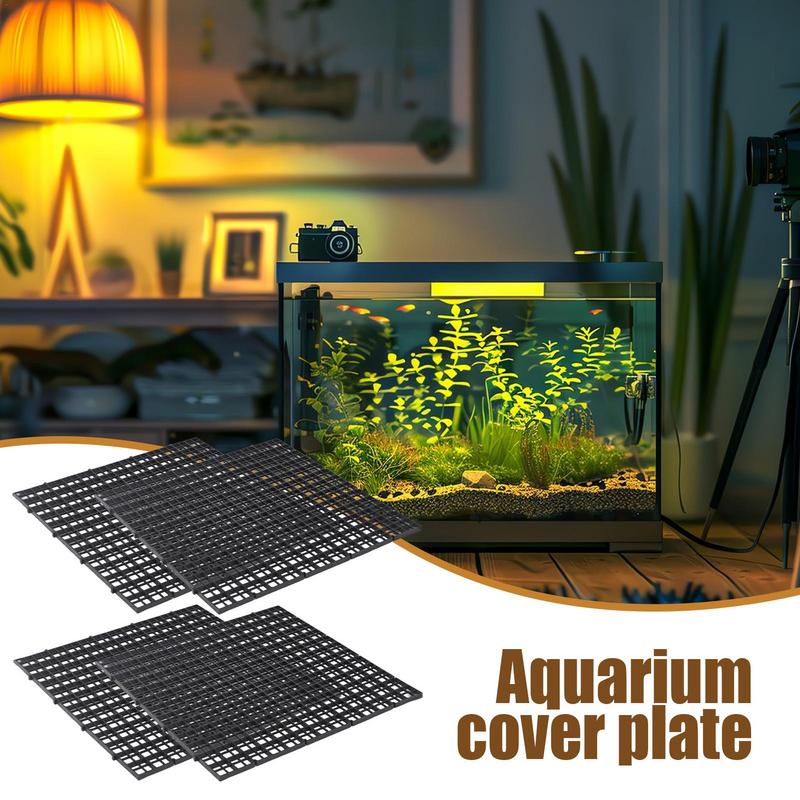 Fish Tank Lid 4pcs Multifuncti - Aquarium Fish Jumping review and price