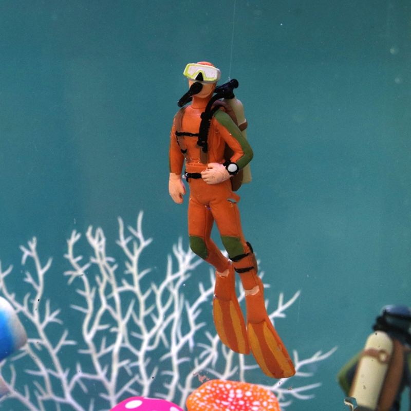 Aquarium Diver Decoration Floa - Aquarium Fish Games review and price