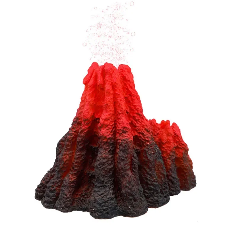 New Volcano Shape Aquarium Dec - Aquarium Fish Tank Price review and price