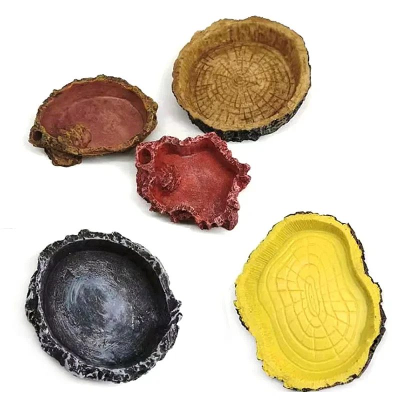 Pet Reptile Feeder Bowl Resin  - Aquarium Fish Feeder review and price