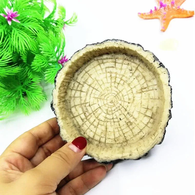 Pet Reptile Feeder Bowl Resin  - Aquarium Fish Feeder review and price