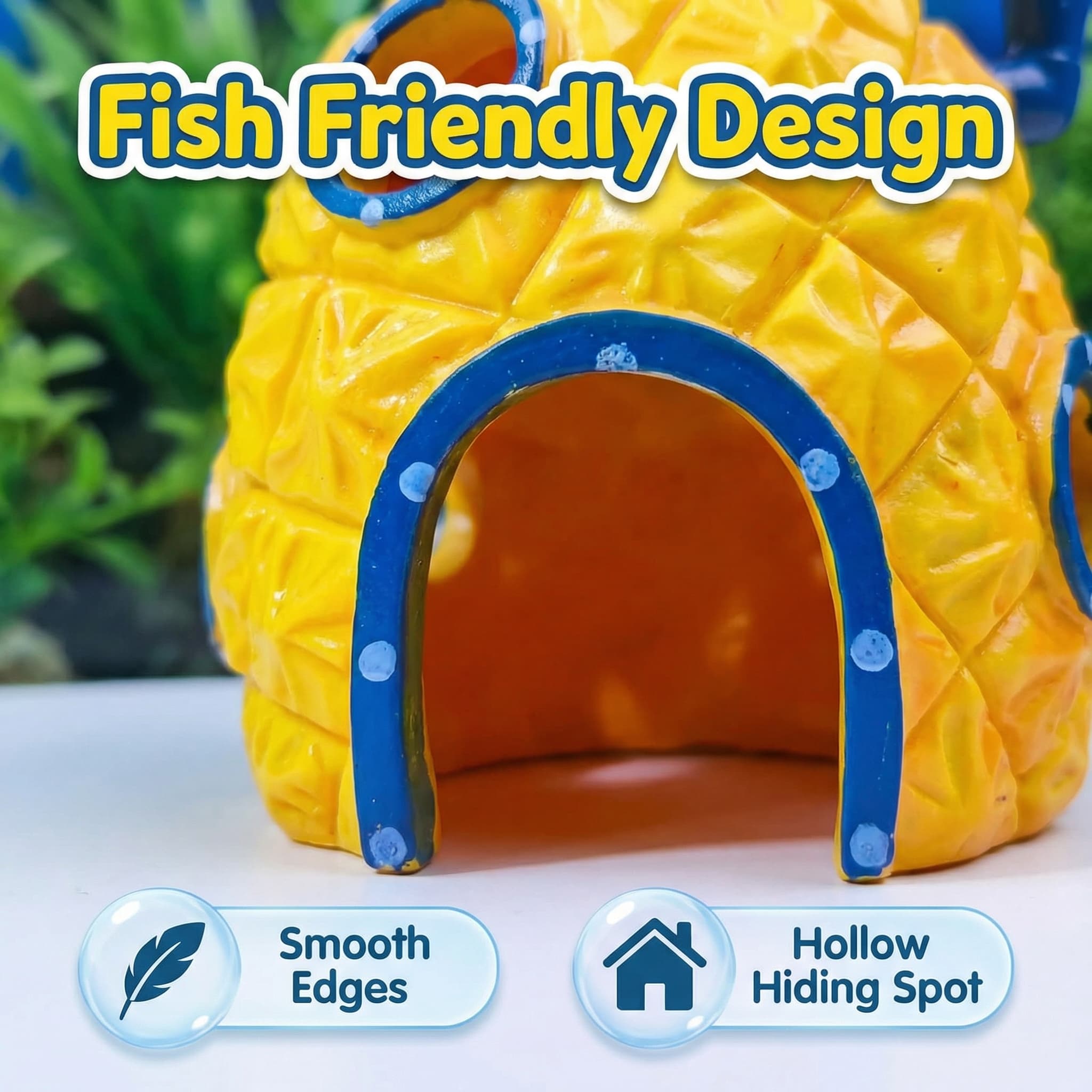Pineapple House Aquarium Decor - Aquarium Fish Games review and price
