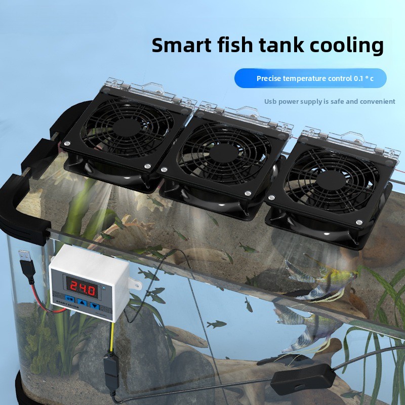 USB Smart Silent Cooling Fan A - Aquarium Fish Cold Water review and price