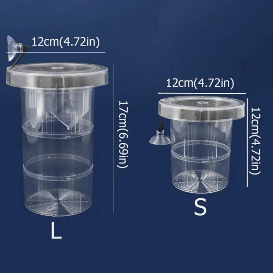 Acrylic Floating Fish Breeding - Aquarium Fish Feeder review and price